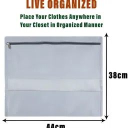 Kuber Industries Blue & Brown 6 Pieces Regular Multi-Utility Organiser image 2