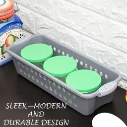 Kuber Industries Grey 6 Pieces Multi-Utility Organisers image 4