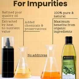 Soulflower Set of Kumkumadi Face Wash 100 ml + Cold Pressed Virgin Olive Oil 225 ml image 3