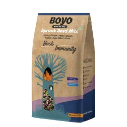 BOYO Sprout Seed Mix For Immunity Builder 400g - 100% Vegan, Gluten-Free-image-98