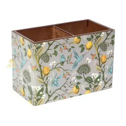 DULI Grey Spoon Stand Table Organizer Cutlery Holder image 2