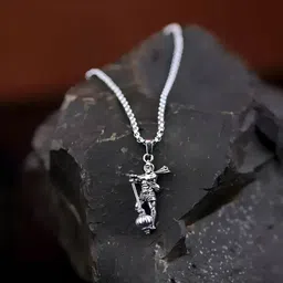 temora Silver Steel, Alloy, Brass, Silver Locket Set-picture-25