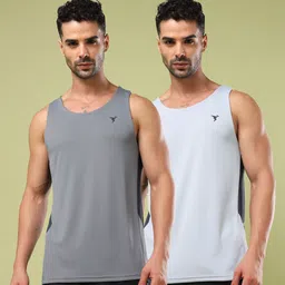 technosport Pack of 2 P-776 Men Vest image 1