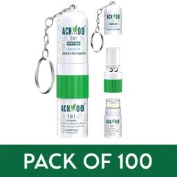 ACH...OO 2 In 1 Inhaler and Roll On Relief from Cold, Cough & Nasal Congestion Vaporizer-image-66