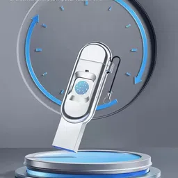 SCALEBEE FU68 USB Flash Drive Type-C USB3.2 Dual-Port Metal Fingerprint Encryption U Disk 256 GB OTG Drive Compatible with Desktop Computer, Laptop, Tablet, Television USB 3.0 Metal Case image 4