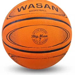 wasan Rubber Basketball Size 7 (12 Years and Above) Basketball - Size: 7 image 2