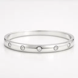 pahel the silver that shines Sterling Silver Silver Coated Kada image 2