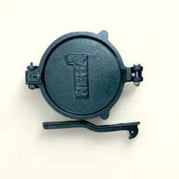 neha Iron Manual Puri Maker | Poori Press Made with Stainless Steel Inner Surface Roti and Khakra Maker image 4