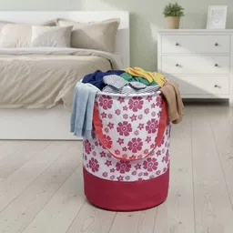 thetrendytailor 45 L Pink Laundry Bag-picture-40