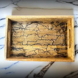 micklyn Current pattren tray Tray Serving Set image 5