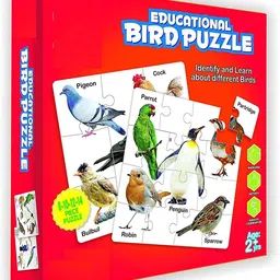 arniyavala Educational jigsaw bird 44 pieces for kids-multicolour-picture-21