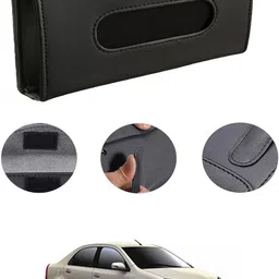 maties Rectangle Shape Fancy Design Tissue Dispencer For Car-98 Vehicle Tissue Dispenser image 1