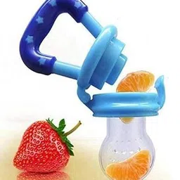 hm creations Food/Fruit Nibbler with Extra Mesh, Soft Pacifier/Feeder, Teether For Baby Feeder image 4