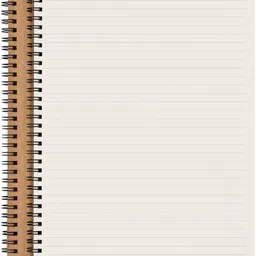 innaxa Spiral Notebook, Kraft Cover Ruled Pages A4 Notebook Ruled 100 Pages-picture-17