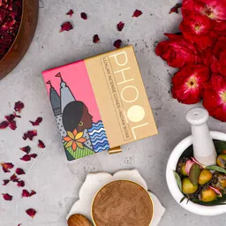 phool Rose Handcrafted Natural Dhoop for Daily Pooja | Incense Cone with Temple Flower Rose Dhoop image 4