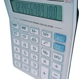 citiipluz CT-8800GC 112 Steps Check, 12 Digits & 11 CM Large HD Display, Soft Touch Electronic Financial Calculator image 3