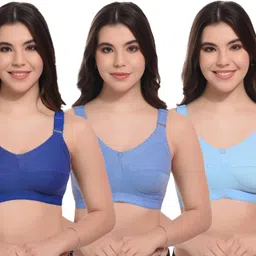 teenplus Pack of 3 Women Everyday Non Padded Bra-picture-11