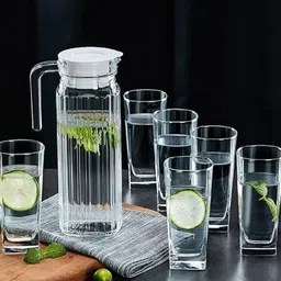 merdwal 1.1 L Glass Kettle Jug-picture-46
