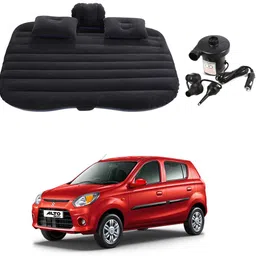 oshotto Car Inflatable Bed Mattress with Two Air Pillows For Maruti Suzuki Alto 800 Car Inflatable Bed-picture-17