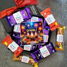 oddclick Premium Diwali Gift for Friends and Family boyfriend gift, gift for girls set Paper Gift Box image 2