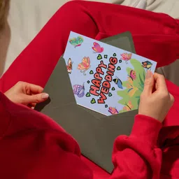 deo dap Wedding Congratulatory Greeting Card image 3