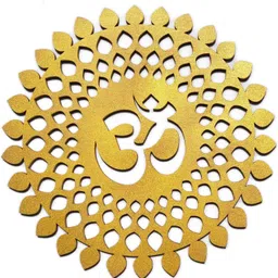 WALL HANGING OM Decorative Showpiece - 25 cm-image-4