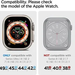 FORTUNATE Trail Loop Bands/Straps Compatible with Watch 49mm 45mm 44mm 42mm, Adjustable Velcro Premium Strap for iWatch Ultra & Ultra 2 Series SE 8 7 6 5 4 3 2 1 Smart Watch Strap image 2