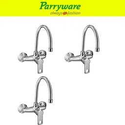 parryware Vista Wall Mounted Sink mixer with Swivel Spout set of 3 pic 235 Wall Mounted Sink mixer with Swivel Spout Sink Mixer Faucet-picture-18