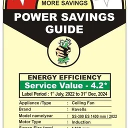 havells SS-390 ES with 2 Year Warranty 1400 mm Ceiling Fan image 2