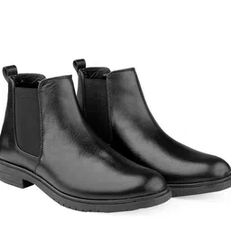 roadster Men's Latest Formal Chalsea Slip-On Boots Boots For Men image 3