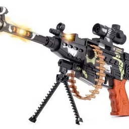 aavyaan Machine Gun Toy with light and sound for kids 75 Guns & Darts-picture-19