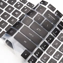 Saco Chiclet Keyb - Black Laptop Keyboard Skin image 2