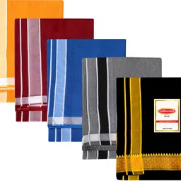 sudharsana Solid Men Dhoti-picture-19