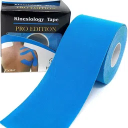 kshmanidhaye Waterproof Kinesiology Tape For Injury, Pain Relief, Muscle, Joint Support Crepe Bandage image 2