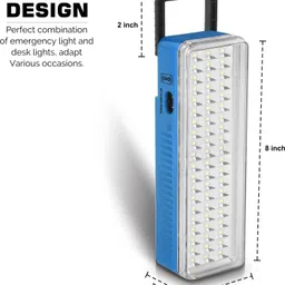 en 24 Rock Light Hi- Bright SMD Table Top Home Light USB Rechargeable 8 hrs Flood Lamp Emergency Light image 2