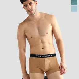 U.S. Polo Assn. Pack Of 3 Mid-Rise Breathability Short Trunk OET13-FBD-P3 image 1