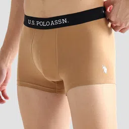 U.S. Polo Assn. Pack Of 3 Mid-Rise Breathability Short Trunk OET13-FBD-P3 image 4