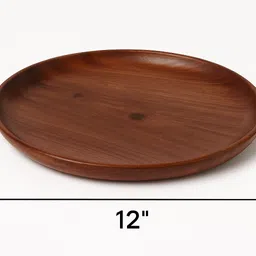 r mega Premium Quality 5 Pis Plates Wood Decorative Platter image 5