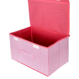 Kuber Industries Pink & White 2 Pieces Printed Drawer Storage Organizers image 4