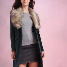 dressberry Polyester Coat For Women image 3