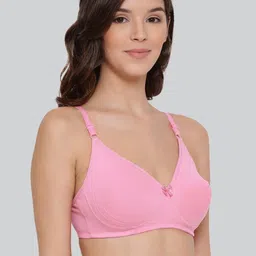 LYRA Pack Of 2 Combed Cotton Seamless Moulded Encircled Bra image 4