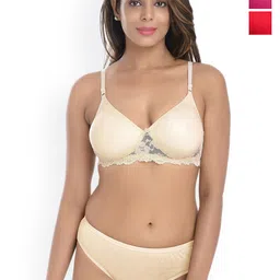 In-Curve Pack Of 3 Mid-Rise Cotton Breathable Bra & Panty Lingerie Set-picture-20