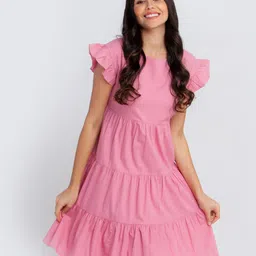 Zink London Pink Dress-image-65