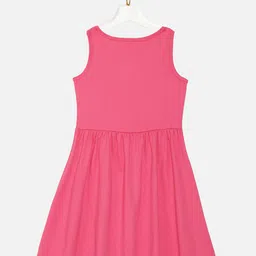 YK Disney Pink  Pure Cotton Dress image 2