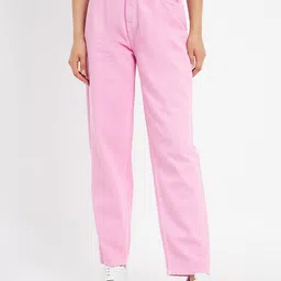 Madame Women Mid Rise Clean Look Cotton Cropped Jeans-image-20