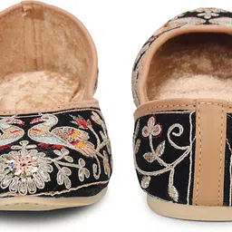 tryfeet Traditional Festive Wedding Party Punjabi Juti Mojari Jutis For Women image 3