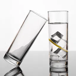 red-rubby 6 Water Glass 280 Ml, Jug 1100 Ml Stylish Premium Plasma Jug Glass Set image 5