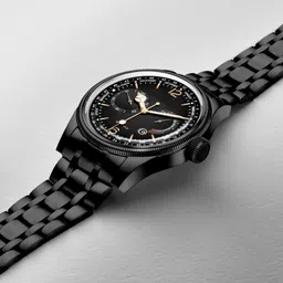 onir Date & Time Analog Quartz For Men/Boys Analog Watch Analog Watch - For Men Black Stainless Steel Chain Analogue Quartz Movement boys Wrist Watch image 3