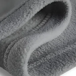 bsb home Grey Solid AC Room 210 GSM Double Bed Blanket image 5