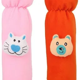 bumbooza BOTTLE-COVER-PINK-RED-VELVET-MOTIF-PACK-OF-2-MK1 image 3